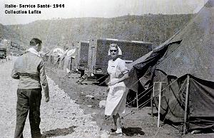 CAMPAGNE D ITALIE 1944 SERVICE SANTE   (8)
